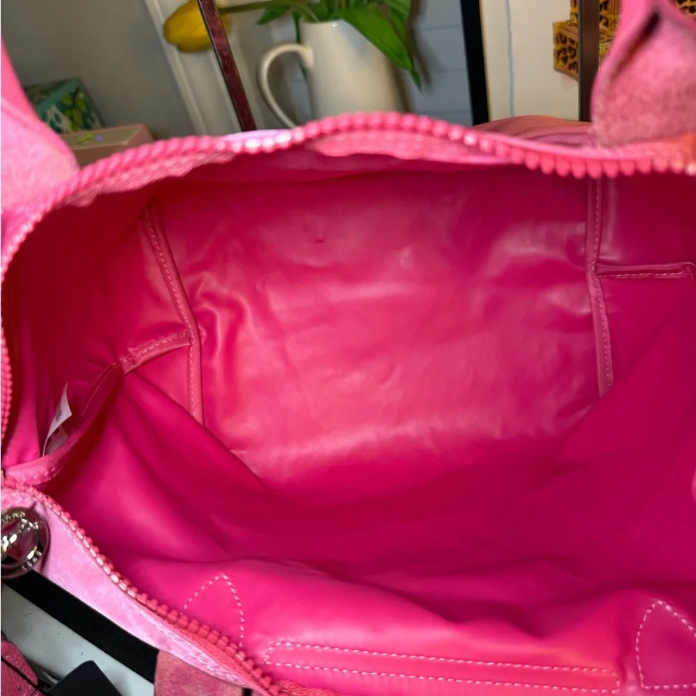 Longchamp Vibrant Pink Tote Bag - Picture 5 of 6